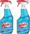 Windex Glass and Window Cleaner Spray Bottle, Bottle Made from 100% Recovered Coastal Plastic, Original Blue, 23 fl oz (Pack of 2)